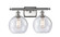 Ballston LED Bath Vanity in Brushed Satin Nickel (405|516-2W-SN-G124-8-LED)