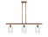 Ballston Three Light Island Pendant in Antique Copper (405|516-3I-AC-G342)