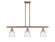 Ballston Three Light Island Pendant in Antique Copper (405|516-3I-AC-G442)