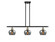 Ballston Three Light Island Pendant in Black Antique Brass (405|516-3I-BAB-G93)