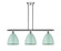 Ballston Three Light Island Pendant in Polished Chrome (405|516-3I-PC-MBD-9-SF)