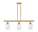 Ballston LED Island Pendant in Satin Gold (405|516-3I-SG-G802-LED)