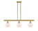 Ballston LED Island Pendant in Satin Gold (405|516-3I-SG-G91-LED)