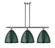 Ballston Three Light Island Pendant in Brushed Satin Nickel (405|516-3I-SN-MBD-12-GR) Ballston Three Light Island Pendant in Brushed Satin Nickel (405|516-3I-SN-MBD-12-GR)