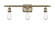 Ballston LED Bath Vanity in Antique Brass (405|516-3W-AB-LED)