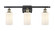 Ballston Three Light Bath Vanity in Black Antique Brass (405|516-3W-BAB-G801)