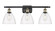 Ballston Three Light Bath Vanity in Black Antique Brass (405|516-3W-BAB-GBD-752)