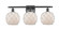 Ballston Three Light Bath Vanity in Matte Black (405|516-3W-BK-G121-8RW)