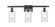 Ballston Three Light Bath Vanity in Matte Black (405|516-3W-BK-G802)