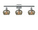 Ballston Three Light Bath Vanity in Polished Chrome (405|516-3W-PC-G96)