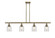 Ballston LED Island Pendant in Antique Brass (405|516-4I-AB-G259-LED)