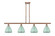 Ballston Four Light Island Pendant in Antique Copper (405|516-4I-AC-MBD-75-SF)