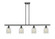 Ballston Four Light Island Pendant in Matte Black (405|516-4I-BK-G2511)