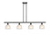 Ballston Four Light Island Pendant in Matte Black (405|516-4I-BK-G411)