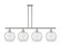 Ballston LED Island Pendant in Polished Nickel (405|516-4I-PN-G122-10RW-LED)