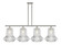 Ballston LED Island Pendant in Polished Nickel (405|516-4I-PN-G212-LED)