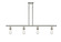 Ballston LED Island Pendant in Polished Nickel (405|516-4I-PN-LED)