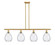 Ballston LED Island Pendant in Satin Gold (405|516-4I-SG-G372-LED)