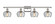 Ballston LED Bath Vanity in Polished Nickel (405|516-4W-PN-G92-LED)