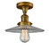 Franklin Restoration One Light Semi-Flush Mount in Brushed Brass (405|517-1CH-BB-G2)