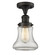 Franklin Restoration One Light Semi-Flush Mount in Oil Rubbed Bronze (405|517-1CH-OB-G192)