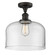 Franklin Restoration One Light Semi-Flush Mount in Oil Rubbed Bronze (405|517-1CH-OB-G72-L)