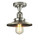 Franklin Restoration One Light Semi-Flush Mount in Polished Nickel (405|517-1CH-PN-M1)