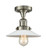 Franklin Restoration LED Semi-Flush Mount in Brushed Satin Nickel (405|517-1CH-SN-G1-LED)