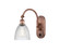 Ballston One Light Swing Arm in Antique Copper (405|518-1W-AC-G382)