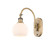 Ballston One Light Swing Arm in Brushed Brass (405|518-1W-BB-G121-6)