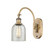 Ballston One Light Wall Sconce in Brushed Brass (405|518-1W-BB-G259)
