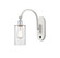 Ballston One Light Wall Sconce in White Polished Chrome (405|518-1W-WPC-G802)