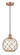 Edison One Light Mini Pendant in Antique Copper (405|616-1P-AC-G122-10RB)