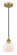 Edison One Light Mini Pendant in Brushed Brass (405|616-1P-BB-G91)