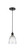 Edison One Light Mini Pendant in Matte Black (405|616-1P-BK-G442)