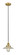 Edison LED Pendant in Brushed Brass (405|616-1PH-BB-G2)