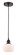 Edison One Light Mini Pendant in Oil Rubbed Bronze (405|616-1P-OB-G91)