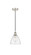 Edison One Light Mini Pendant in Polished Nickel (405|616-1P-PN-GBD-754)