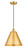 Edison One Light Mini Pendant in Satin Gold (405|616-1P-SG-MBC-12-SG)