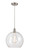 Edison LED Pendant in Brushed Satin Nickel (405|616-1P-SN-G122-14-LED)