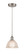 Edison LED Mini Pendant in Brushed Satin Nickel (405|616-1P-SN-G422-LED)