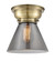 Franklin Restoration LED Flush Mount in Antique Brass (405|623-1F-AB-G43-LED)