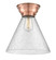 Franklin Restoration LED Flush Mount in Antique Copper (405|623-1F-AC-G44-L)