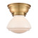 Franklin Restoration One Light Flush Mount in Brushed Brass (405|623-1F-BB-G321)