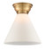 Franklin Restoration One Light Flush Mount in Brushed Brass (405|623-1F-BB-G41-L)