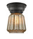 Franklin Restoration LED Flush Mount in Matte Black (405|623-1F-BK-G146-LED)
