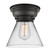 Franklin Restoration One Light Flush Mount in Matte Black (405|623-1F-BK-G42)