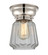 Franklin Restoration One Light Flush Mount in Polished Nickel (405|623-1F-PN-G142)