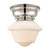 Franklin Restoration One Light Flush Mount in Polished Nickel (405|623-1F-PN-G531)