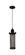 Austere LED Mini Pendant in Matte Black (405|900-1P-BK-CE216-BK-LED)